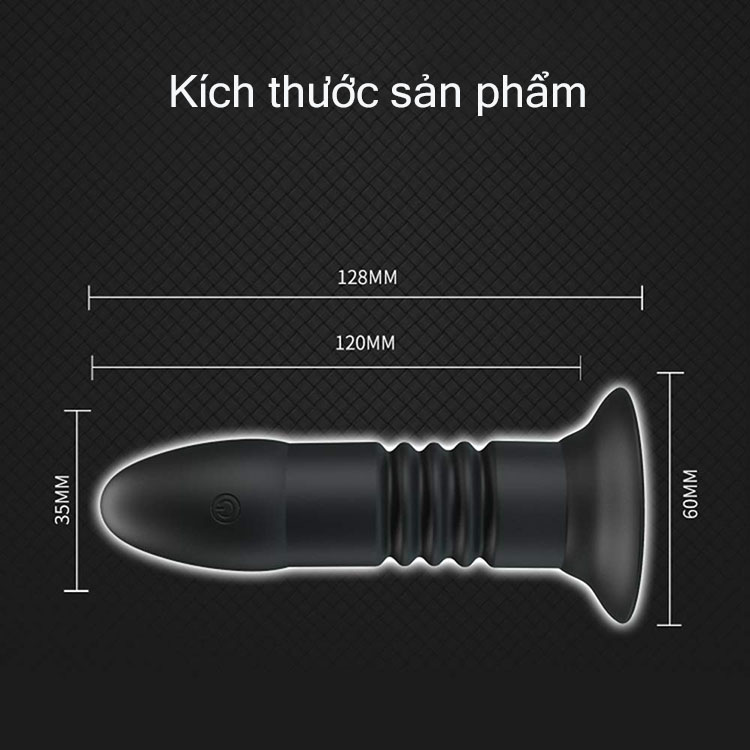 Máy mát xa hậu môn điểm G Magic Jingers HM02H rung thụt cực đã