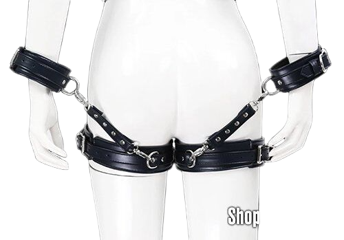  Review Bộ khóa tay liền khóa đùi bạo dâm bằng da cao cấp  tốt nhất 