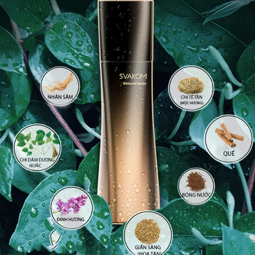 Chai xịt Svakom Miracle Men Delay chống xuất tinh sớm an toàn Mỹ