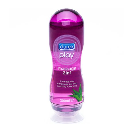 Gel bôi trơn Durex Play Massage 2in1 200ml, mềm mượt, kích thích