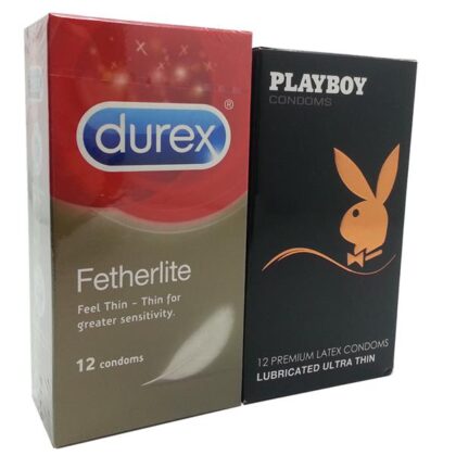 Durex Fetherlite Thin 12s Ultra Thin Natural Feel Latex Condoms