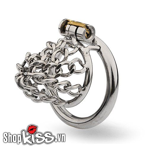Nơi bán Khóa dương vật BDSM bằng thép không gỉ dạng dây xích giá rẻ Nơi bán Khóa dương vật BDSM bằng thép không gỉ dạng dây xích giá rẻ