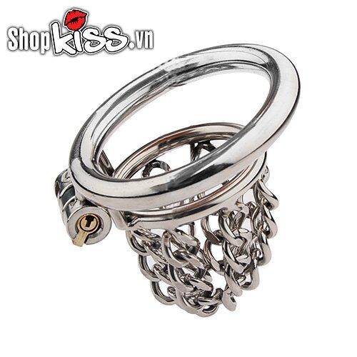 Nơi bán Khóa dương vật BDSM bằng thép không gỉ dạng dây xích giá rẻ Nơi bán Khóa dương vật BDSM bằng thép không gỉ dạng dây xích giá rẻ