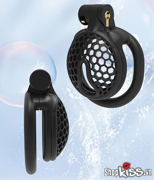 Khóa dương vật tổ ong BDSM sang trọng tăng khoái cảm người dùng