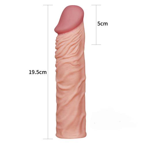 Bao donzen gân nổi Lovetoy XTender tăng kích thước chống xuất tinh sớm