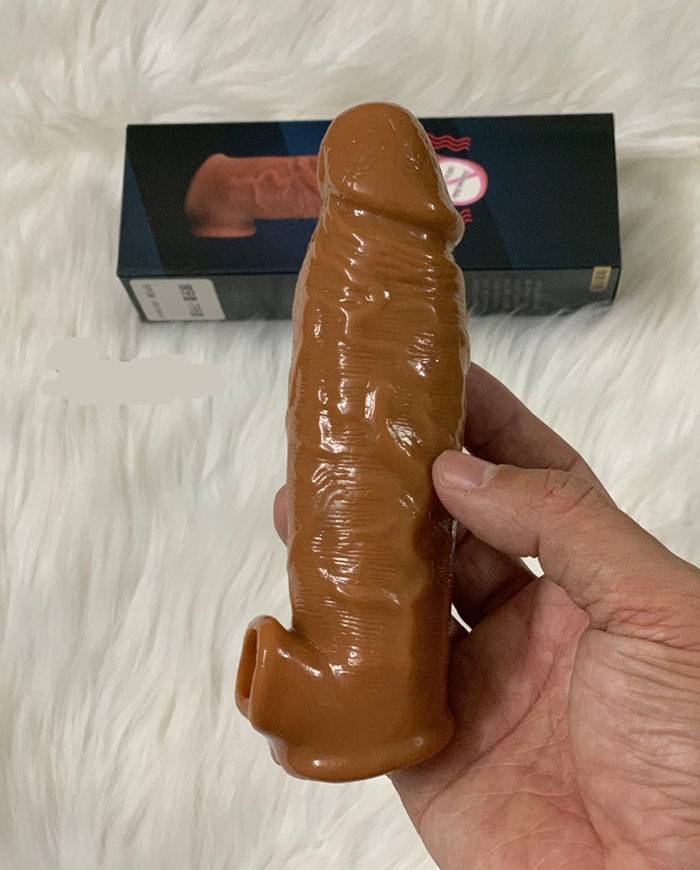 Bao đôn tròng bìu giữ chắc silicon tăng kích thước nam giới