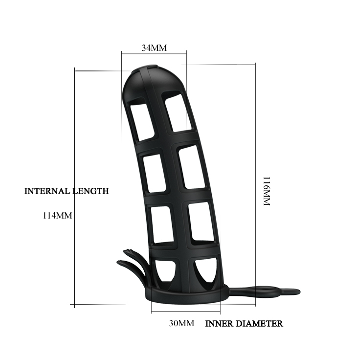 Soft Silicone Small Cock Ring Secure Fit BD07A Durable Use