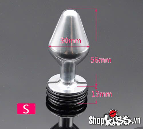 Electro Butt Plug Anal Speculum BDSM Adult Toy Aluminum