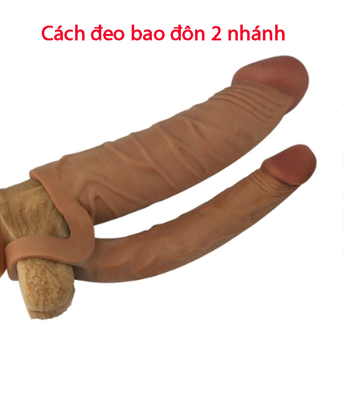 Bao Đôn Lovetoy 2 nhánh mềm mại siêu thực BD22A kích thích phái đẹp
