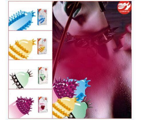 Bao cao su siêu gai AOBO - BGB 10 tăng kích thích điểm G