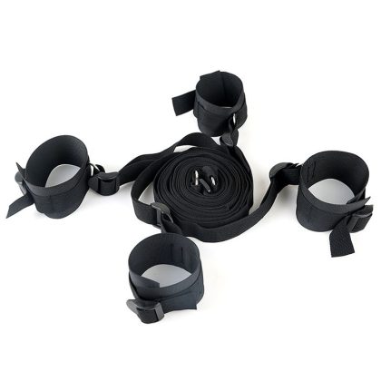 Đồ chơi BDSM 4 món cao cấp Dụng cụ trói buộc đa năng