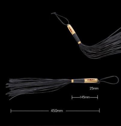 Dụng Cụ BDSM Roi Da Mạ Vàng Sang Trọng Phong Cách Đỉnh