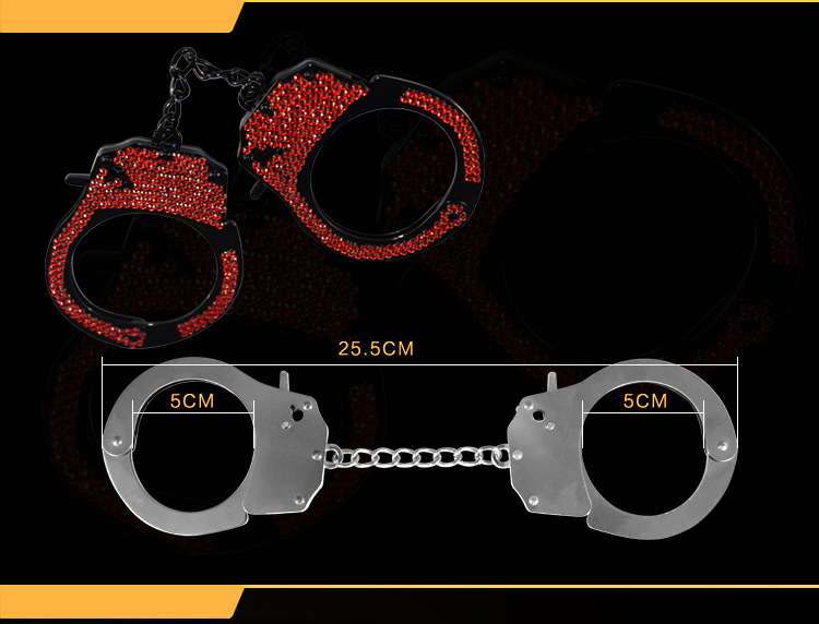 Còng tay tình yêu Lovetoy hợp kim kim loại không gỉ phòng the kích thích