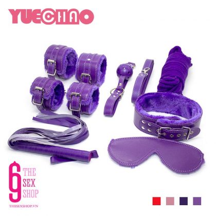 Đồ chơi BDSM 7 món lông mềm mại kích thích đam mê cực khoái