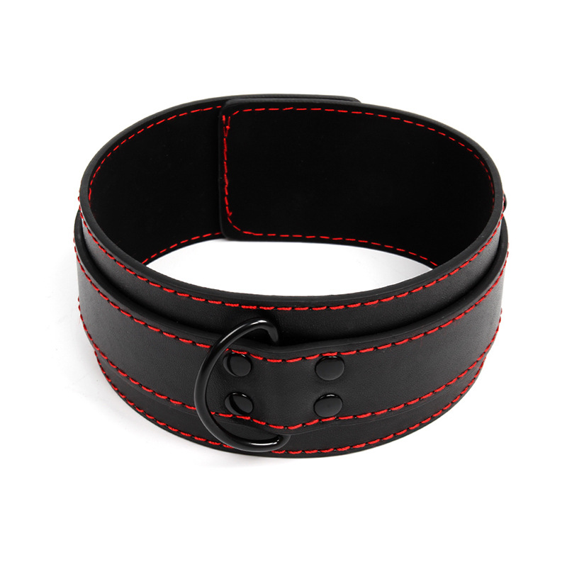 Đồ chơi BDSM tròng cổ xích da cao cấp kích thích mạnh mẽ