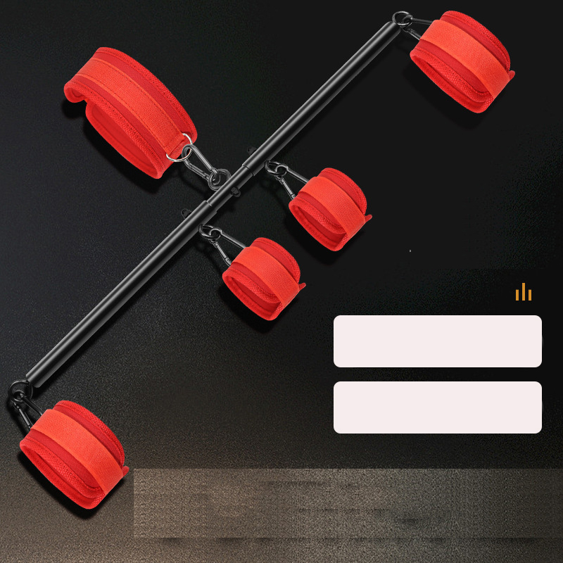 Bộ đồ SM trói tay chân đòn hợp kim cao cấp phong cách quyến rũ