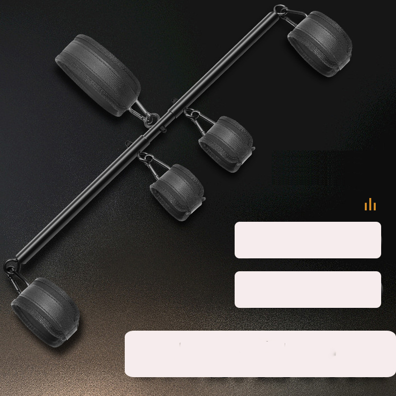 Bộ đồ SM trói tay chân đòn hợp kim cao cấp phong cách quyến rũ