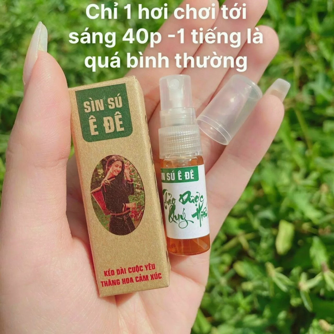 Tinh Chất Sìn Sú Ê Đê 5ml Chai Xịt Hỗ Trợ Kéo Dài Thời Gian SS01
