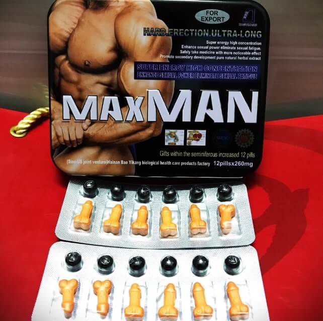 Thuốc cường dương Maxman thảo dược thiên nhiên tăng bản lĩnh 