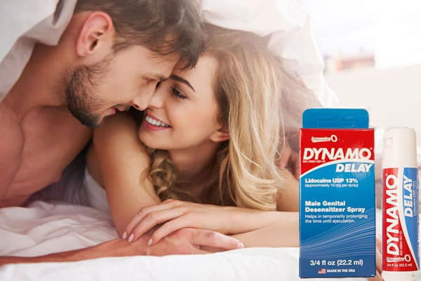 Chai xịt Dynamo Delay USA chống xuất tinh sớm tăng hưng phấn
