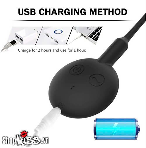 Thanh kích thích niệu đạo rung 10 mức JIUUY trải nghiệm đỉnh cao