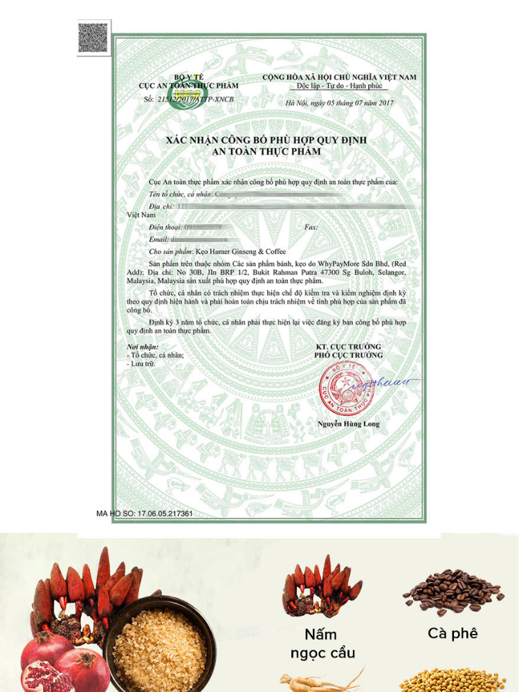 Kẹo Sâm Hammer USA Tăng Cường Sinh Lý Nam - Hỗ Trợ Hâm Nóng