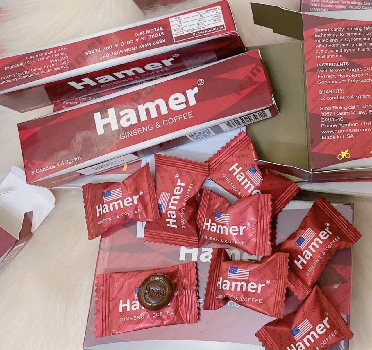 Kẹo sâm Hammer USA tăng cường sinh lý nam nữ hiệu quả 