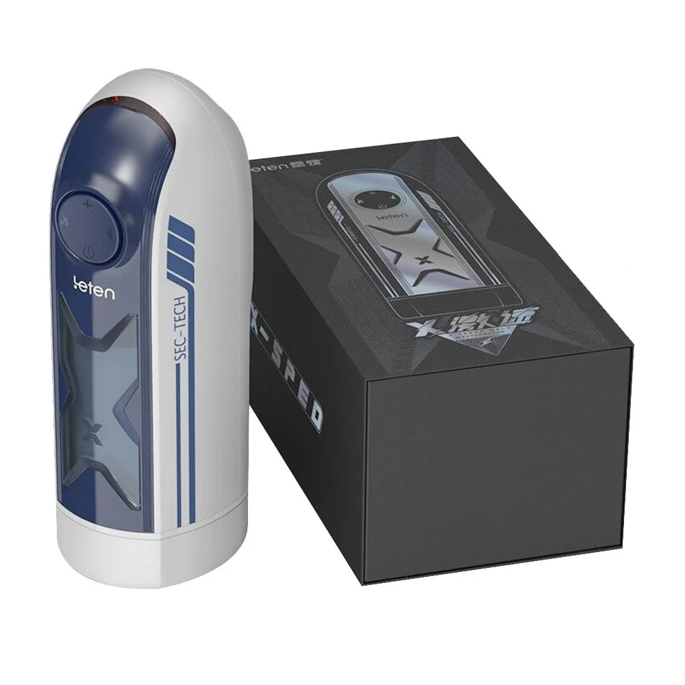 Máy thủ dâm X Speed Leten 10 tốc độ rên rỉ sưởi ấm tự động cho nam