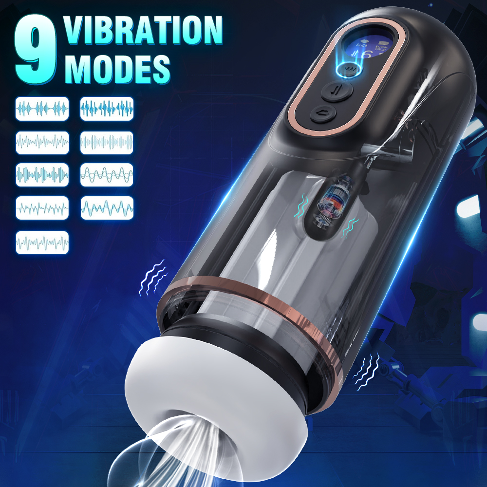 Máy Thủ Dâm Tự Động Rung Thụt Co Bóp Nhiệt Độ Tăng Khoái