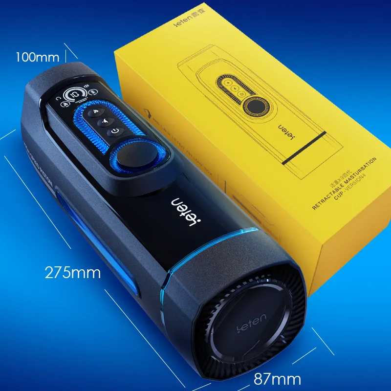 Máy Thủ Dâm Letten X9 Piston Phiên Bản 4 Sưởi Ấm Âm Thanh
