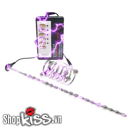 Dụng cụ xung điện kích thích niệu đạo dương vật tăng khoái cảm