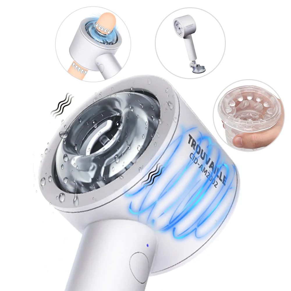Máy Thủ Dâm Rung Thụt XF006 Cầm Tay Cực Phê Giảm Stress