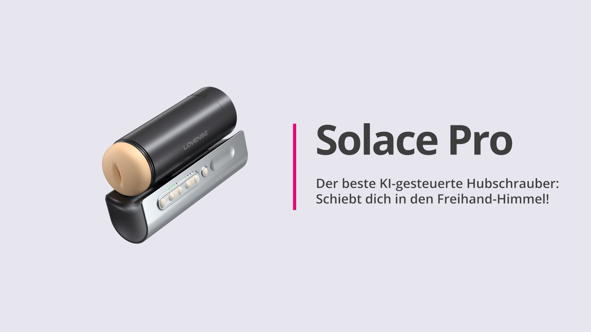 Máy Thủ Dâm Solace Pro Công Nghệ AI Kích Thích Cực Khoái