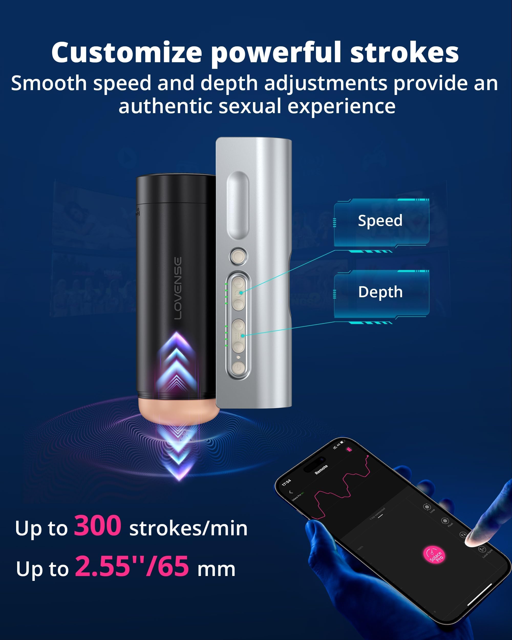 Máy Thủ Dâm Solace Pro Công Nghệ AI Kích Thích Cực Khoái