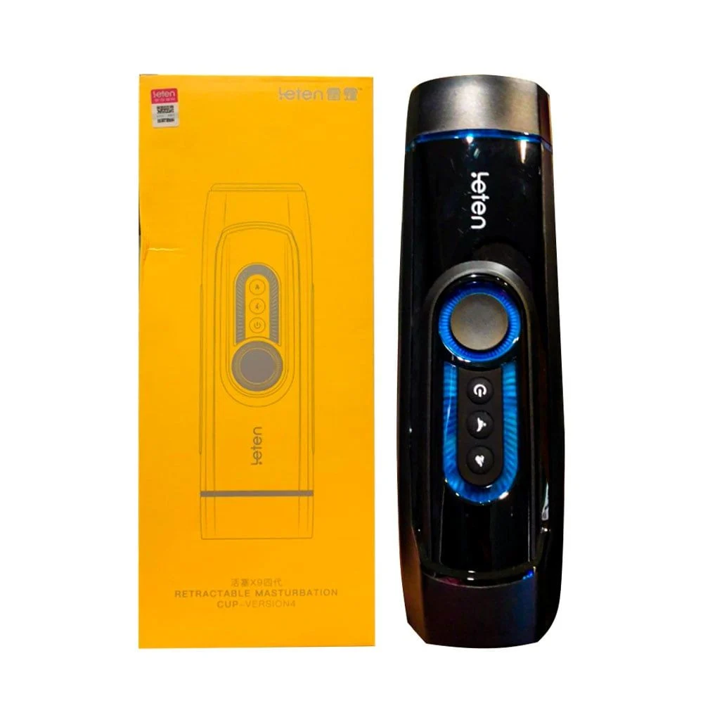 Leten X9 Strong Piston Male Masturbator with 10 Modes