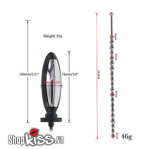 Bộ xung điện kích thích dương vật hậu môn niệu đạo chất lượng cao