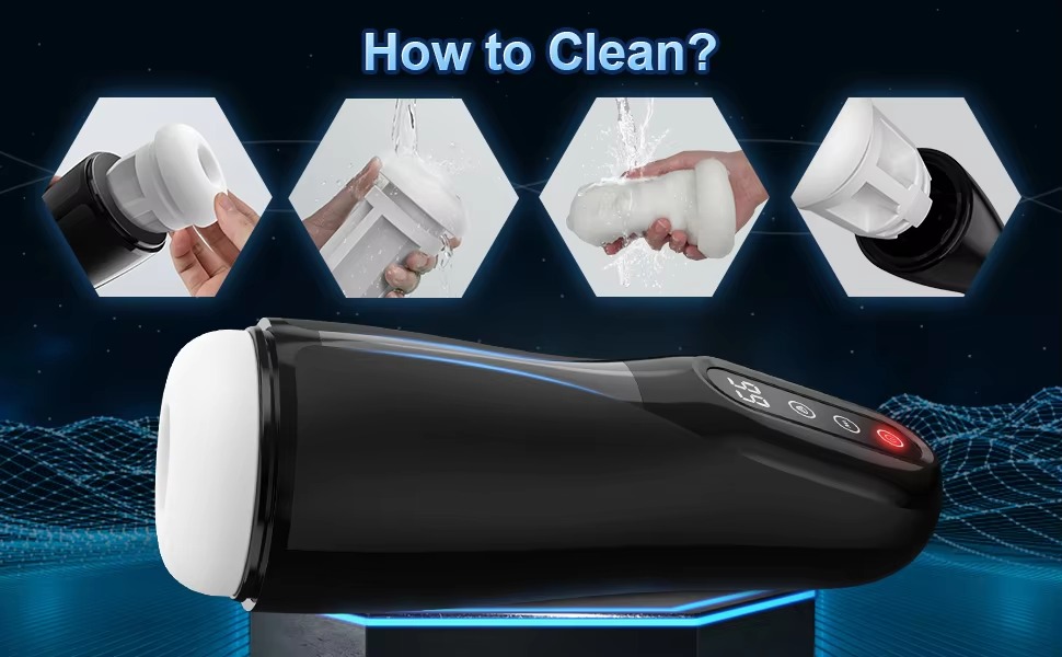 Máy Thủ Dâm Heseks Tự Động Sướng Mạnh Hút Rung Ấm Áp