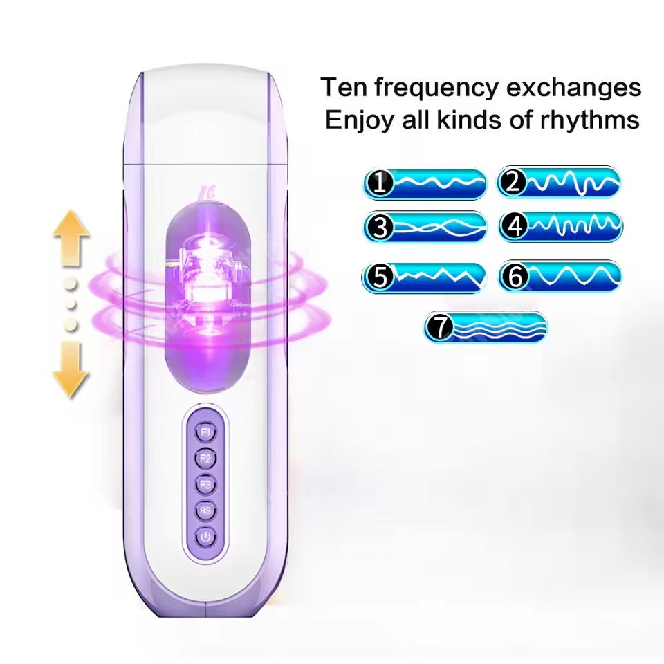 Máy Thủ Dâm Easy Love Bluetooth Rung Xoay Thụt Nhiệt 42 Độ Săn Sale