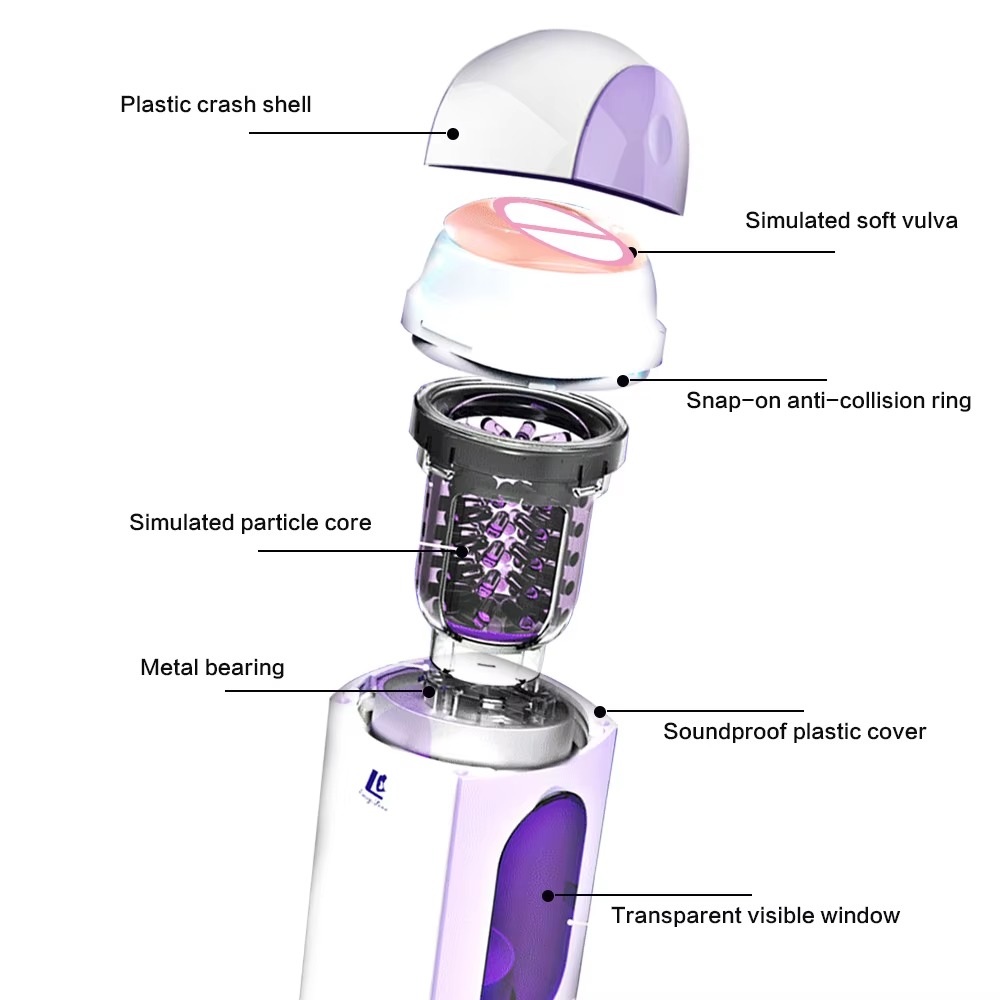 Máy Thủ Dâm Easy Love Bluetooth Rung Xoay Thụt Nhiệt 42 Độ Săn Sale