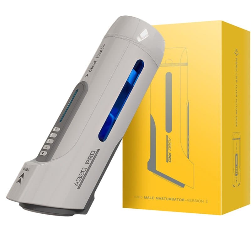 Máy thủ dâm Leten A380 Pro co thắt silicon cao cấp vỏ nhựa ABS 