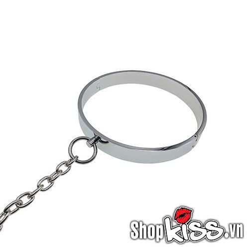 Vòng Cổ Dương Vật BDSM Nam - Dây Xích Kim Loại Kích Thích