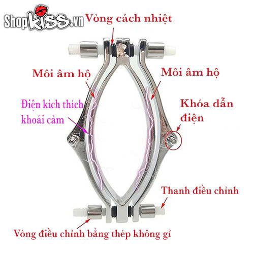 Electric Clitoral Electrostimulation Massager Safe Metal Design