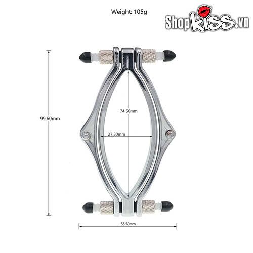 Electric Clitoral Electrostimulation Massager Safe Metal Design