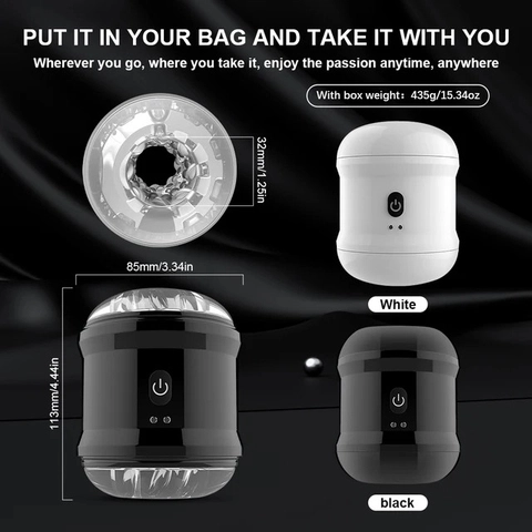 Cốc Thủ Dâm Tự Động Aircraft Cup 10 Chế Độ Rung Sướng