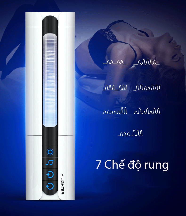 Cốc Thủ Dâm Ailighter Air Jet Sưởi Ấm Tiện Lợi Nhỏ Gọn