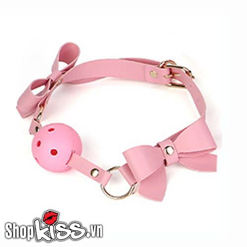 Bộ đồ chơi bạo dâm 5 món màu hồng xinh xắn đính nơ hấp dẫn