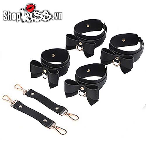 Nơi bán Bộ dụng cụ bạo dâm 5 món màu đen đính nơ cao cấp Nơi bán Bộ dụng cụ bạo dâm 5 món màu đen đính nơ cao cấp