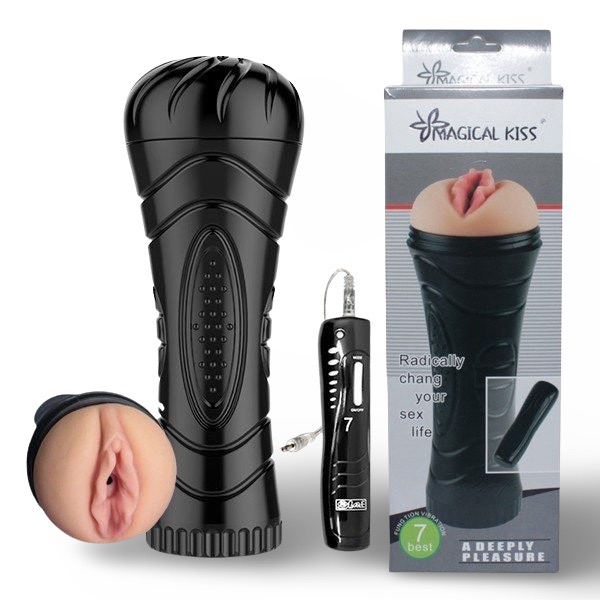 Cốc Âm Đạo Giả Magical Kiss 7 Chế Độ Rung Siêu Mềm Giá Tốt