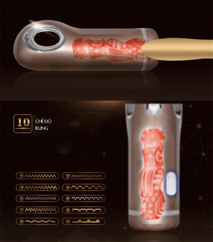 Bướm Giả Tự Động Nhật Bản Rung Rên Siêu Thật Kích Thích