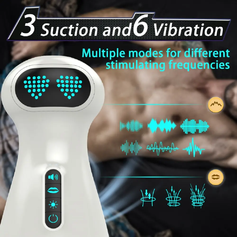 Âm Đạo Giả Tự Động Robot Bú Hút Co Thắt Cực Phê